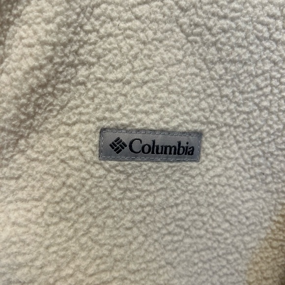 Colombia Women’s Sherpa Quarter Zip Hoodie- size M. - Picture 4 of 6